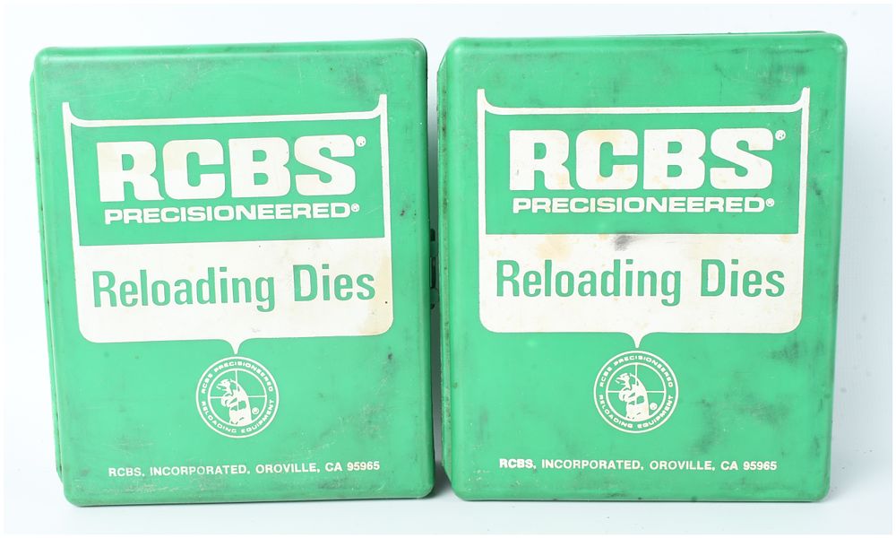 Lot 1261: A Collection of 5 RCBS Precisioneered Reloading Dies .38 Special and .357 Magnum