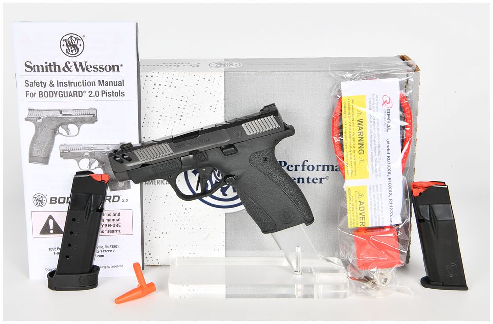 Lot 1269: Smith & Wesson Performance Center Bodyguard 2.0 Semi-Automatic Pistol .380 Auto with 2.875 Inch Barrel