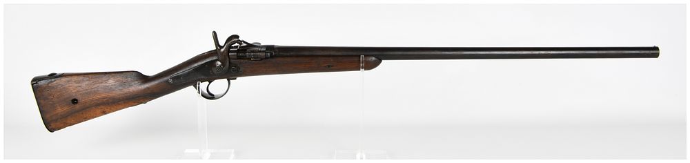 Lot 1272: Zulu Tabatiere Action Breech Loading Shotgun 12 Gauge Antique