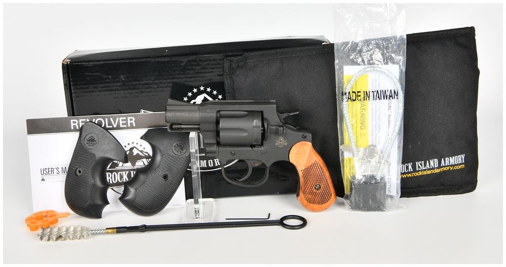 Lot 1305: Rock Island Armory Model 206 Double Action/Single Action Revolver .38 Special with 2 Inch Barrel