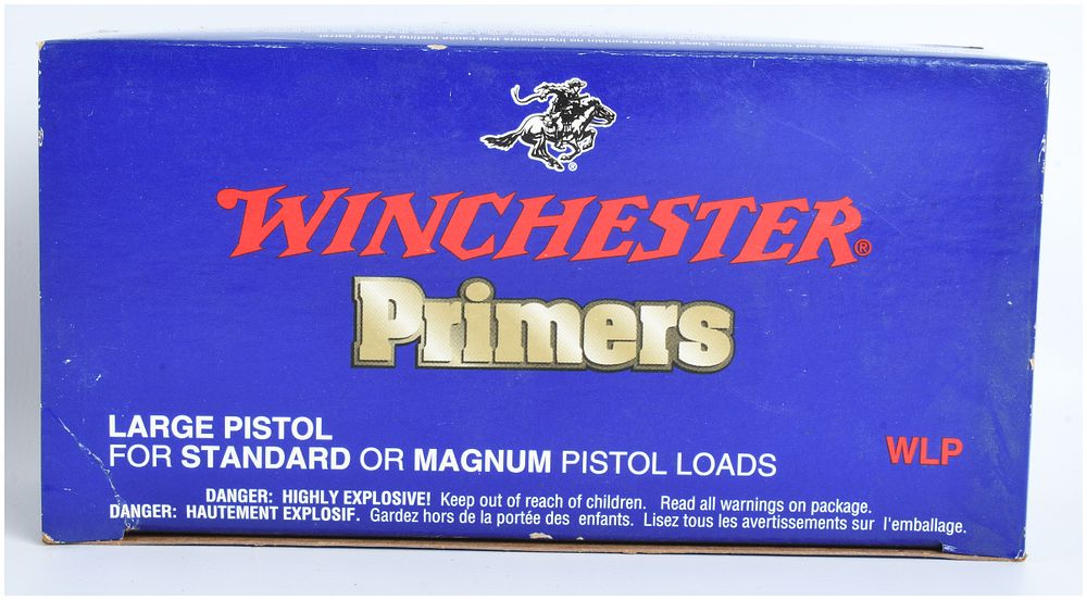Lot 1309: Winchester WLP Large Pistol Primers 1000 Count