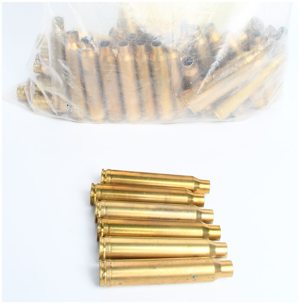 Lot 1361: A Lot of 50 Federal and Winchester Spent .300 Winchester Magnum Brass Casings