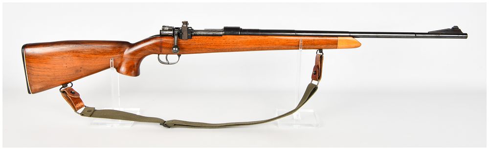 Lot 1374: J.P. Sauer and Sohn Mauser Model 98 Bolt Action Sporter Rifle 8mm Mauser 1942