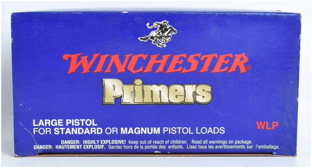 Lot 1399: Winchester WLP Large Pistol Primers 1000 Count