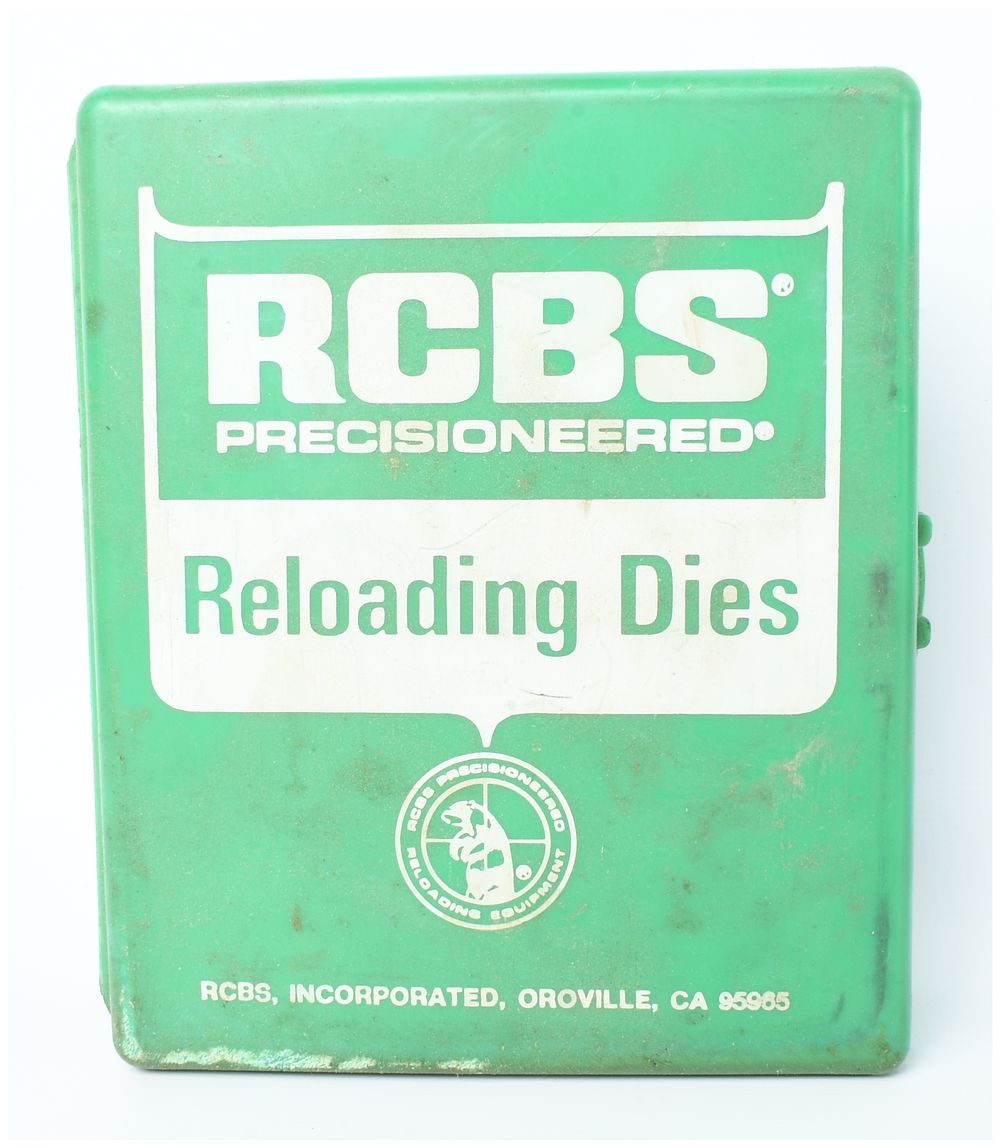 Lot 1417: RCBS 13801 Full Length Reloading Die Set 7x57 Mauser