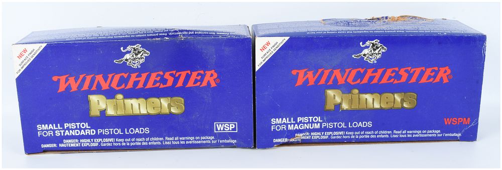 Lot 1429: Winchester WSP and WSPM Small Pistol Primers Lot of 1500
