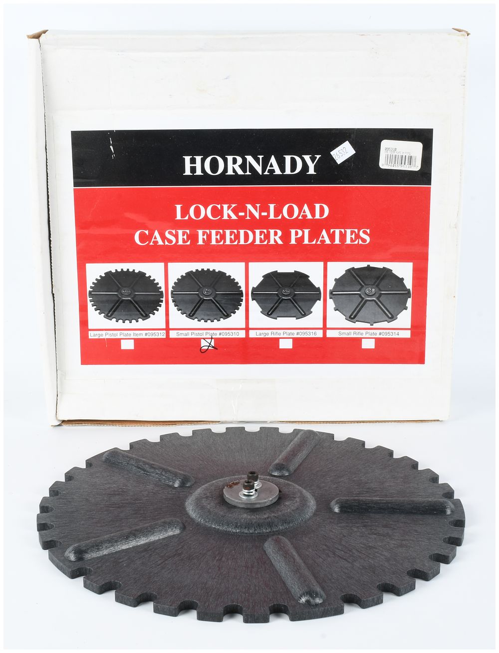 Lot 1439: Hornady Lock-N-Load Small Pistol Case Feeder Plate 095310