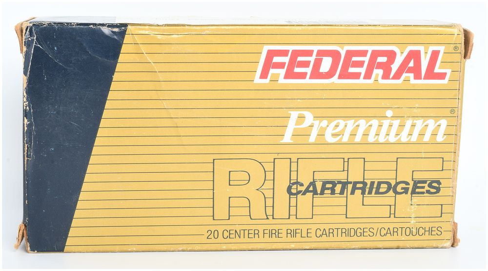 Lot 1480: A Lot of 19 Rounds of Federal Premium P7RD Centerfire Rifle Ammunition 7mm Rem. Magnum