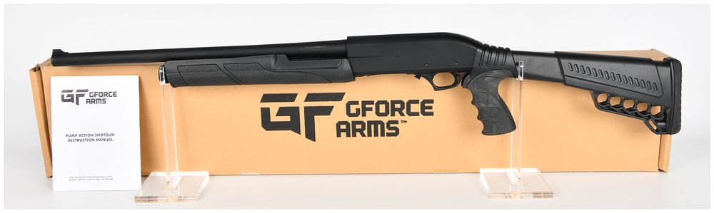 Lot 1482: GForce Arms GF2P Pump Action Shotgun 12-Gauge with 20 Inch Barrel