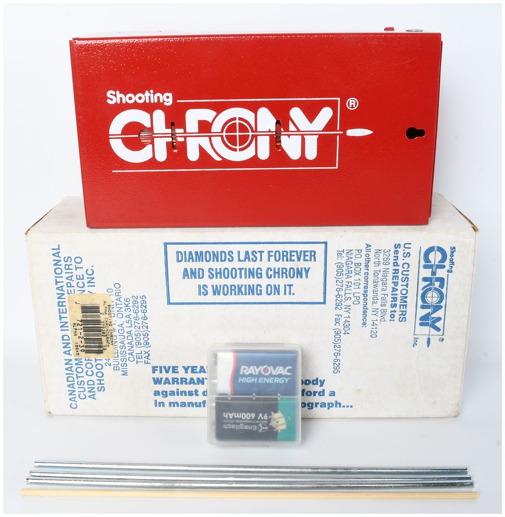Lot 1484: Shooting Chrony Alpha Model Ballistic Chronograph with Original Box