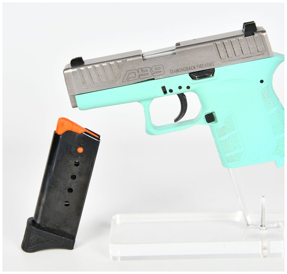 Lot 1491: Diamondback DB9 Gen4 Semi-Automatic Pistol 9mm with 3.1 Inch Barrel