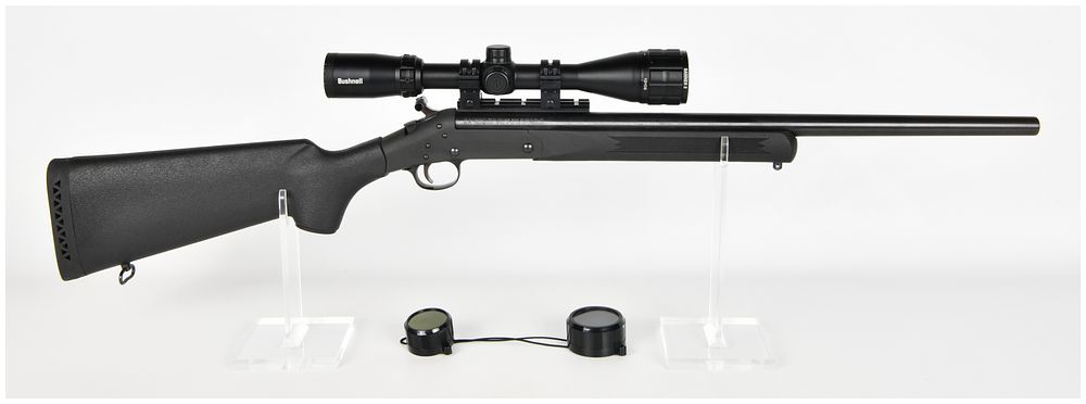 Lot 1530: H&R 1871 Handi-Rifle SB2 Single Shot Break Action Rifle .357 Magnum with 22 Inch Barrel