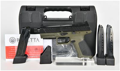 Beretta APX A1 FS Striker-Fired Semi-Automatic Pistol 9x19mm with 4.8 Inch Threaded Barrel 2024. 