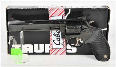 Taurus Model M17 Tracker Double Action Revolver .17 HMR with 6.5 Inch Barrel. This Taurus Model 