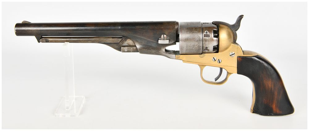 Lot 468: Connecticut Valley Arms Inc. Model 1851 Navy Single-Action Percussion Revolver .44 Caliber with 7.5 Inch Barrel
