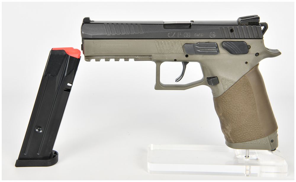 Lot 486: CZ P-09 Semi-Automatic Pistol 9mm with 4.5 Inch Barrel