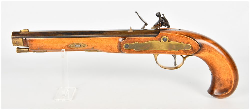 Lot 1107: Richland Arms Co. Kentucky Flintlock Pistol .44 Caliber