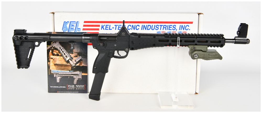 Lot 1221: Kel-Tec SUB-2000 Semi-Automatic Carbine 9mm Luger with 16.25 Inch Barrel