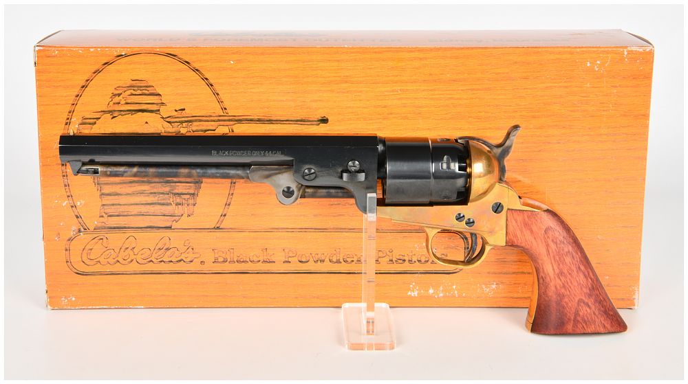 Lot 1407: F.LLI Pietta Model 1851 Reb Nord Navy Single Action Percussion Revolver .44 Caliber with 7.5 Inch Barrel