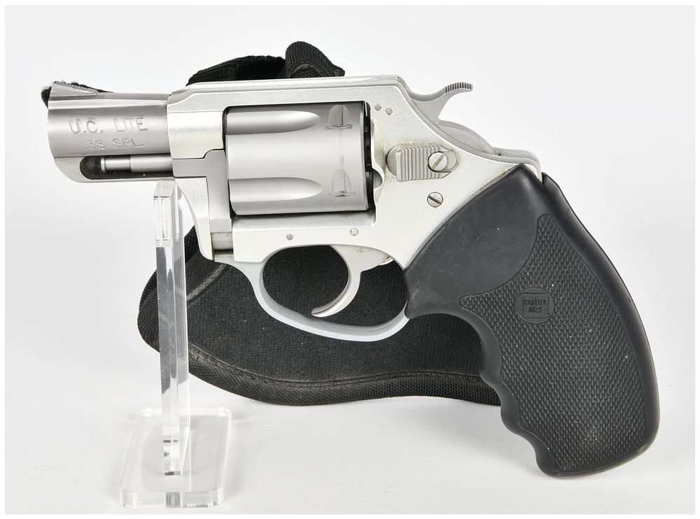 Lot 1425: Charter Arms Undercover Lite Double Action Revolver .38 Special with 2 Inch Barrel