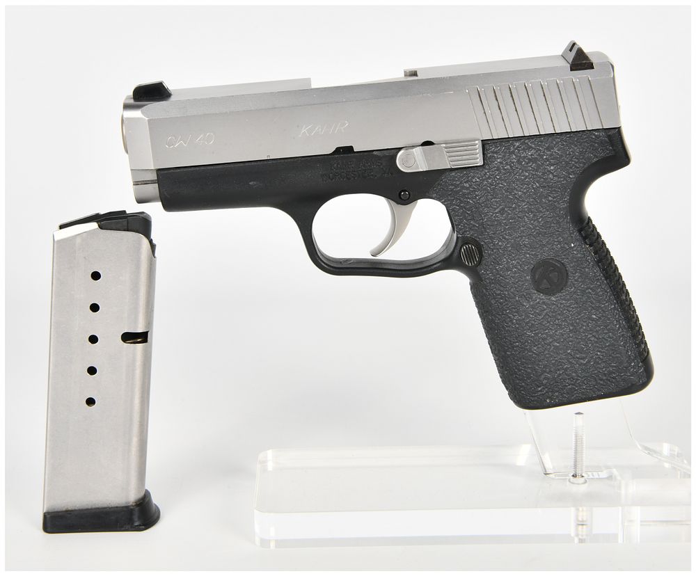 Lot 1491: Kahr Arms CW40 Semi-Automatic Pistol .40 S&W with 3.6 Inch Barrel