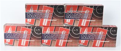A Lot of 100 Rounds Hornady Superformance Match .308 Winchester Ammunition. This lot consists of 
