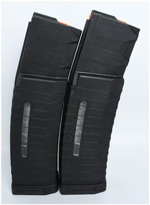 A Pair of Schmeisser S60W M4/AR Magazines 5.56x45mm. A pair of Schmeisser S60W high-capacity 