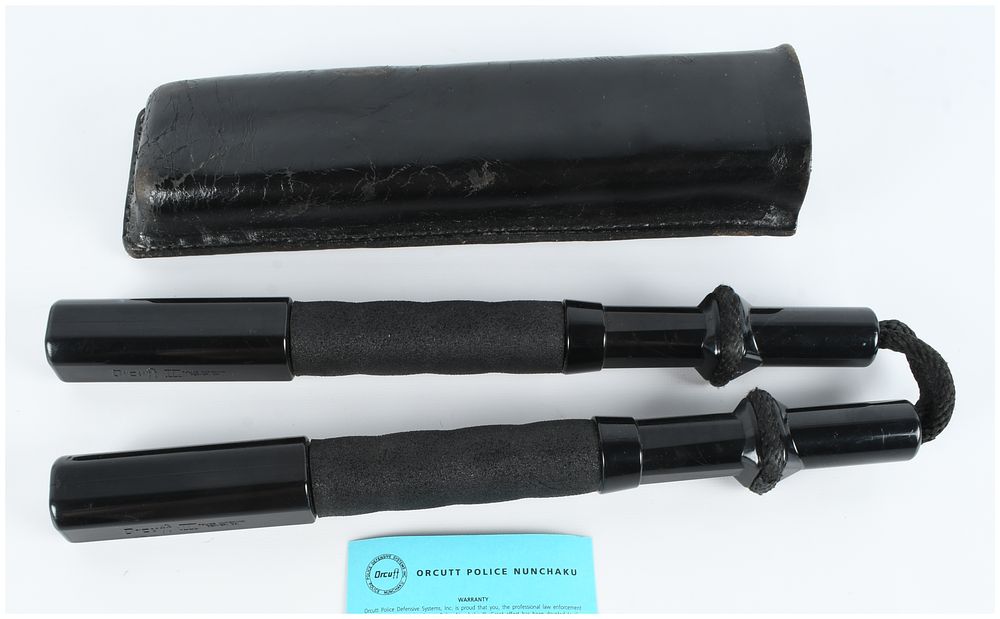 Lot 59: Orcutt Police Nunchaku III Defensive Restraint