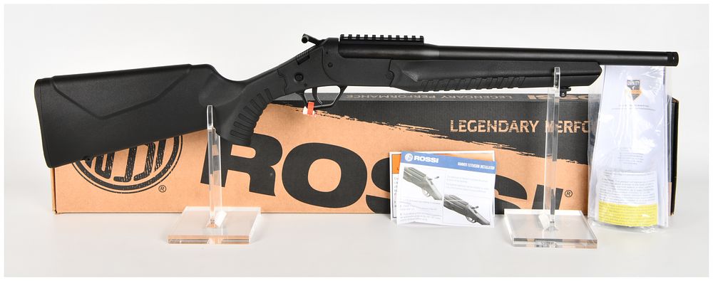 Lot 63: Rossi LWC Break Action Rifle .44 Mag with 16.5 Inch Barrel