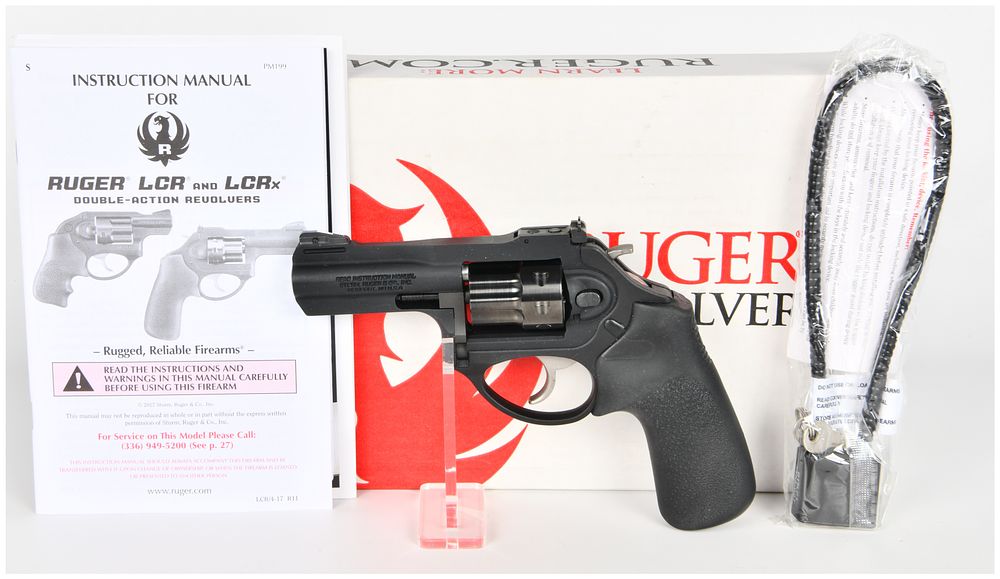 Lot 120: Ruger LCRx Double-Action Revolver .22 LR with 3 Inch Barrel