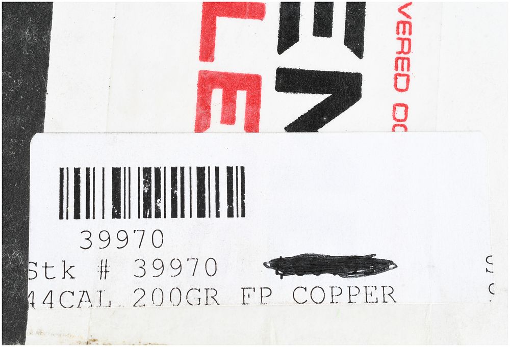 Lot 187: A Lot of 200 X-Treme Bullets .44 Caliber 200 Grain Flat Point Copper Plated Bullets
