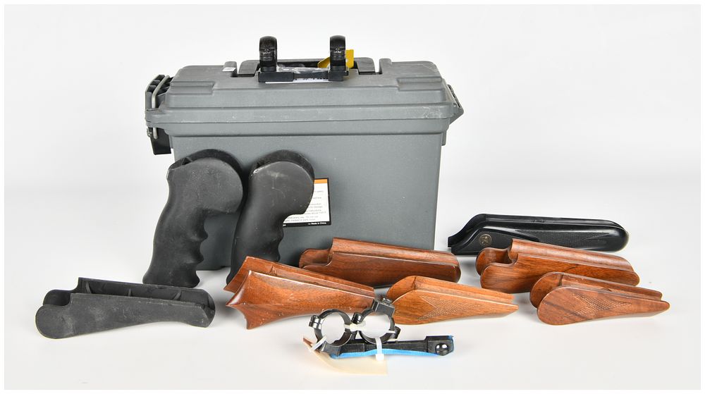 Lot 188: A Collection of 12 Thompson/Center Encore and Contender Accessories and Parts