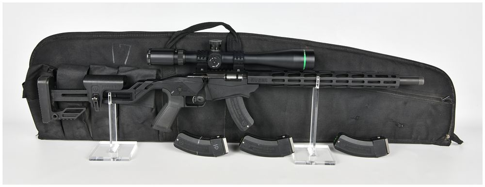Lot 219: Ruger Precision Rimfire Bolt Action Rifle .17 HMR with 18 Inch Barrel