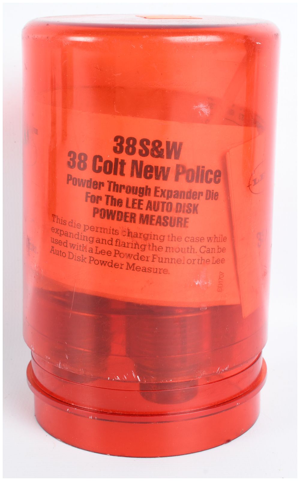 Lot 230: Lee Precision Three-Die Reloading Set for .38 S&W and .38 Colt New Police