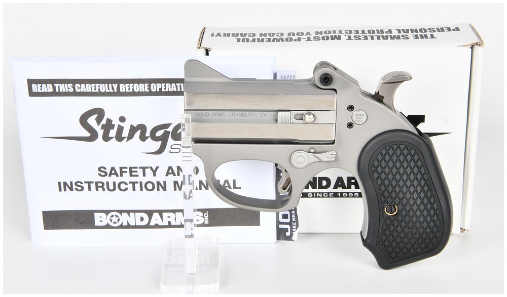 Lot 240: Bond Arms Honey B Over/Under Break-Action Derringer .38 Special with 3 Inch Barrel