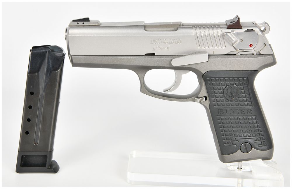 Lot 294: Ruger P94 Semi-Automatic Pistol 9mm with 4.25 Inch Barrel