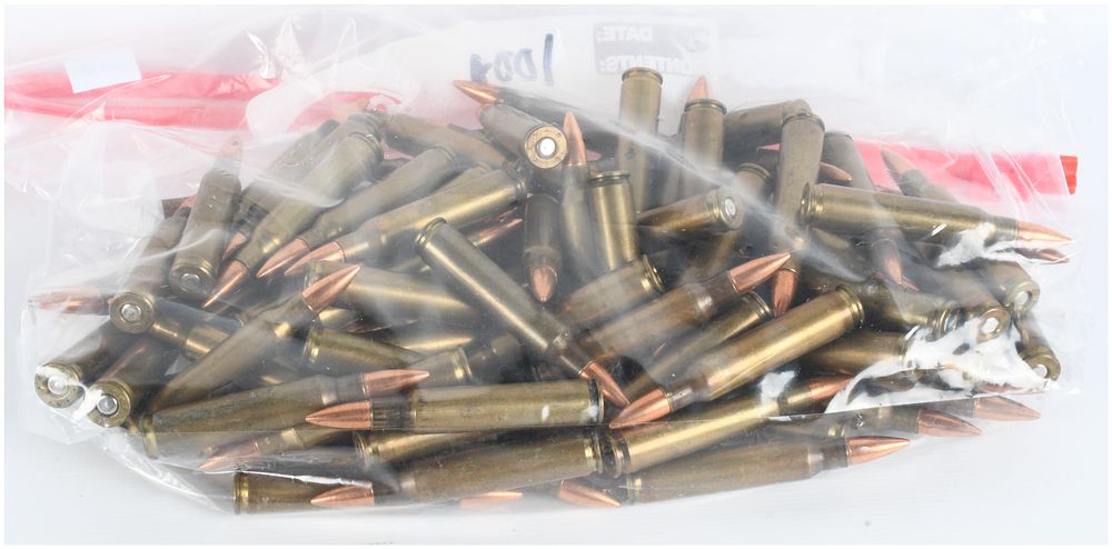 Lot 304: A Lot of 100 Lake City Army Ammunition Plant 5.56x45mm NATO Rifle Cartridges
