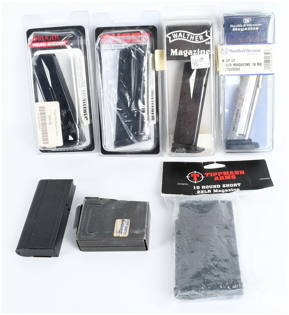 Lot 314: A Group of 6 Assorted Firearm Magazines