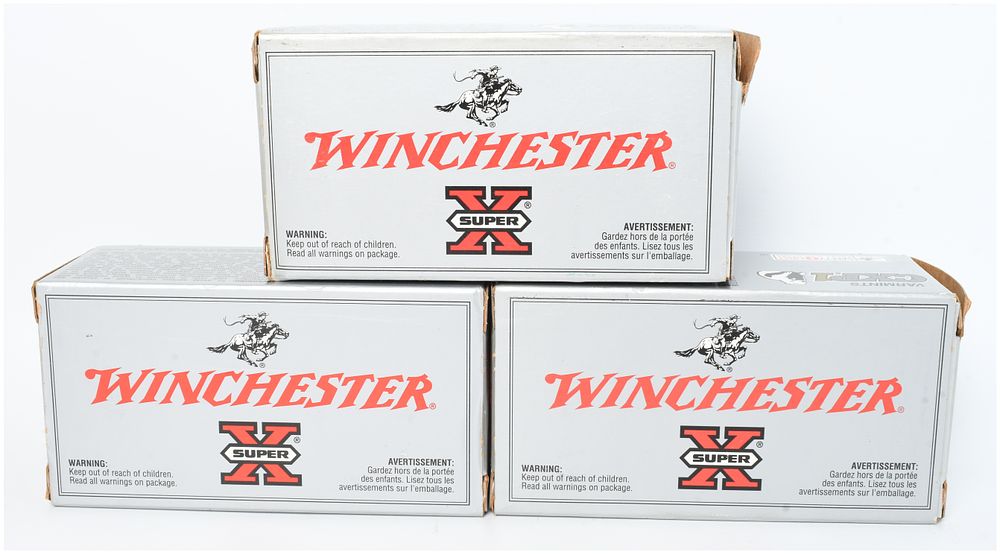 Lot 331: Winchester Super-X Centerfire Ammunition .22 Hornet