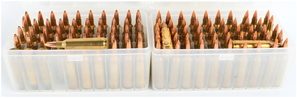 Lot 367: A Lot of 98 Rounds of Remanufactured .22-250 Rem Ammunition