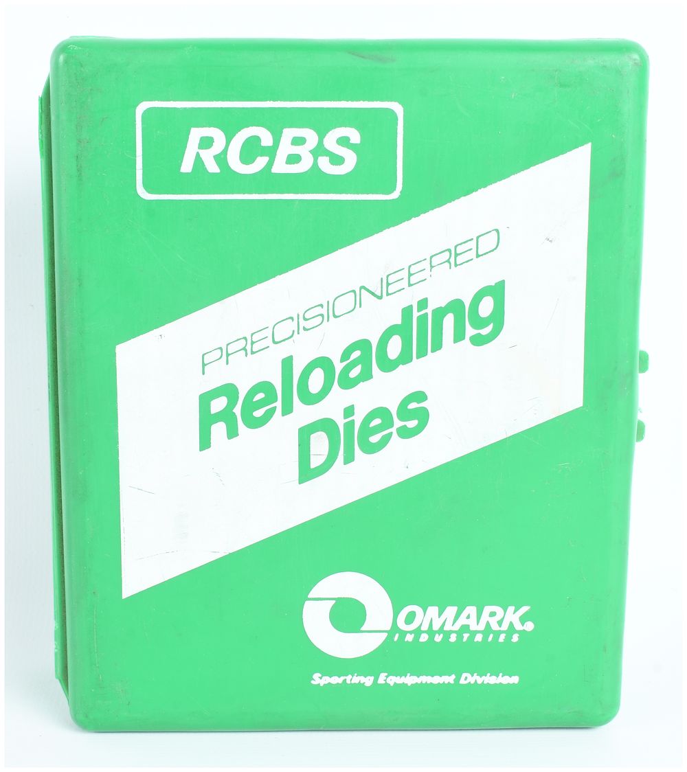 Lot 380: RCBS Three-Die Reloading Set .32 S&W Long with No. 23 Shell Holder