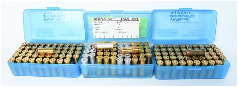 Lot 397: A Lot of 150 .44 S&W Special and .44 Remington Magnum Remanufactured Ammunition