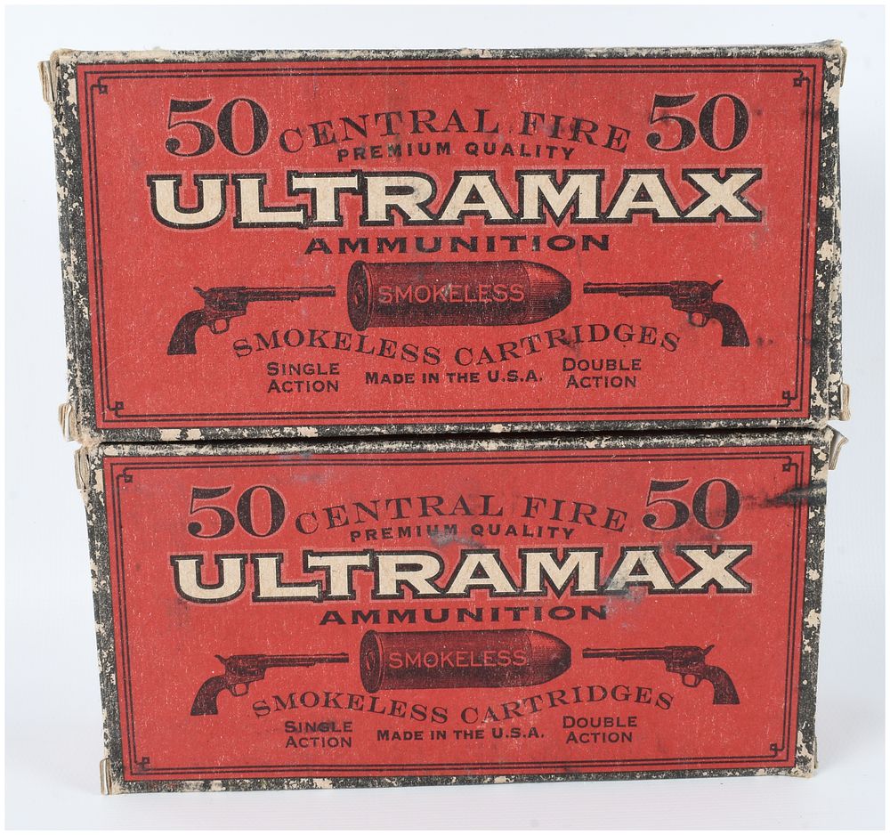 Lot 439: A Lot of 100 Rounds of Ultramax Cowboy Action Ammunition .45 Colt