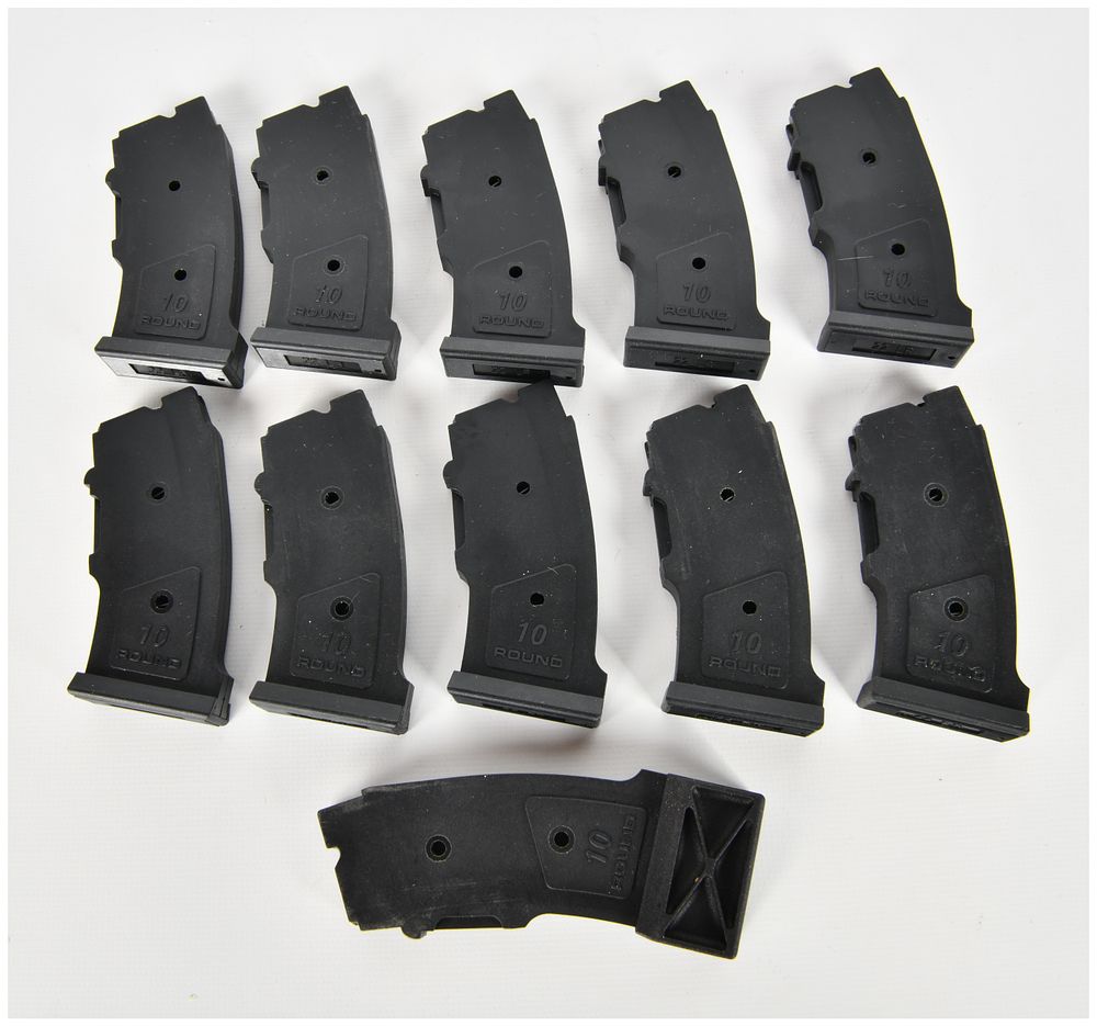 Lot 443: A Lot of Eleven CZ 452/455/457/512 .22 LR 10-Round Magazines