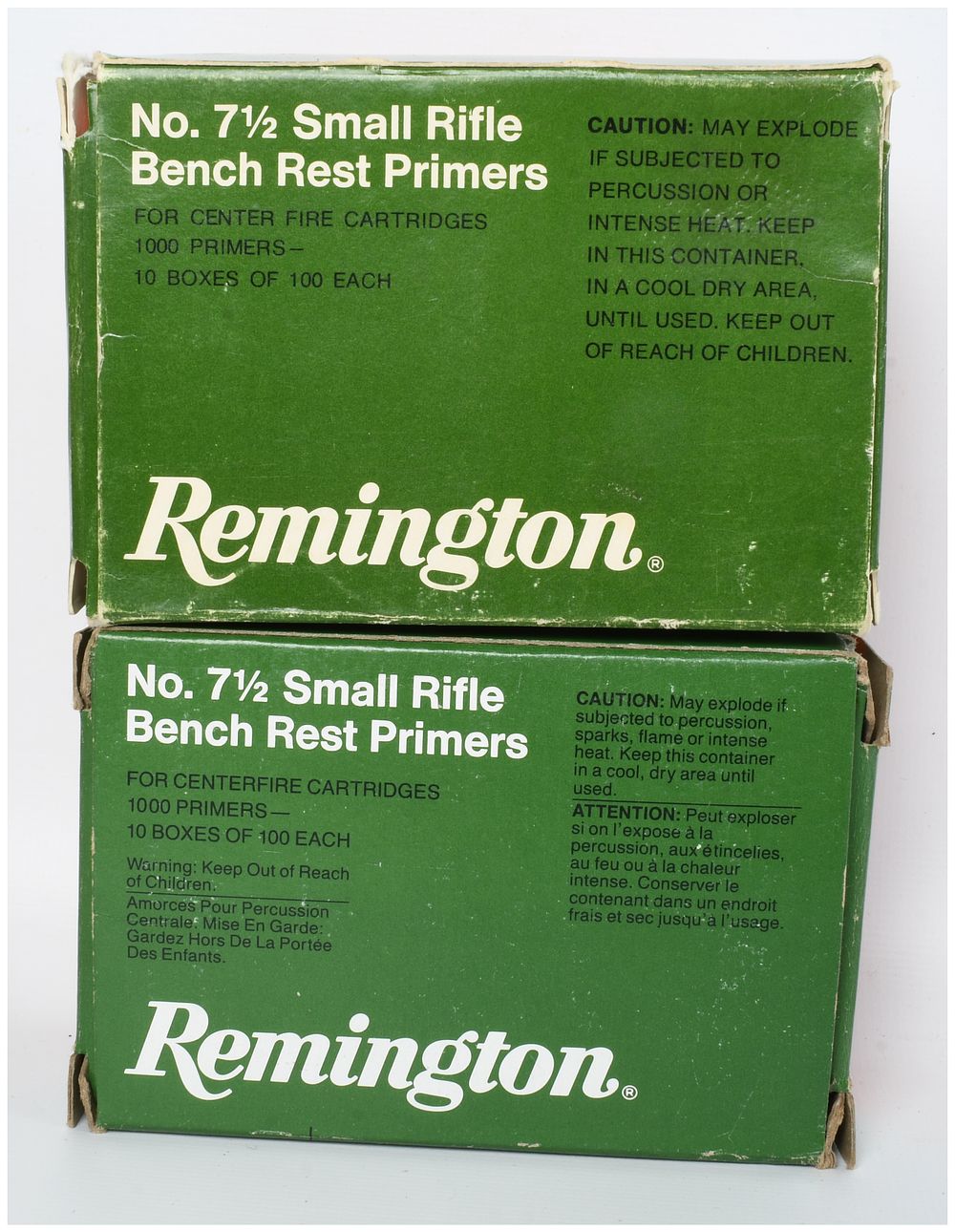 Lot 452: A Lot of 1500 Remington No. 7 1/2 Small Rifle Bench Rest Primers