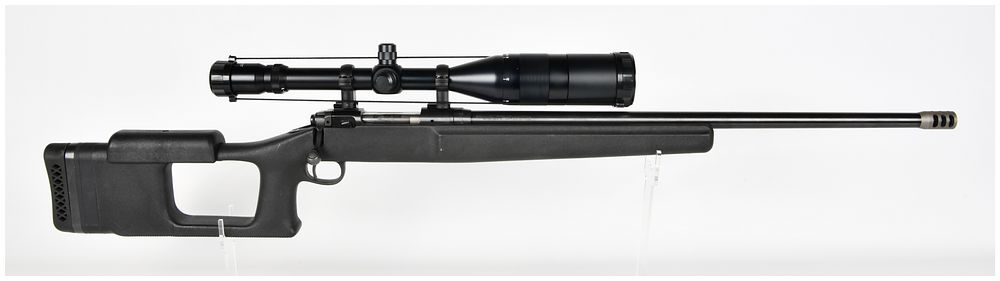 Lot 465: Savage Model 12 Bolt Action Rifle .223 Remington with Heavy Varmint Barrel
