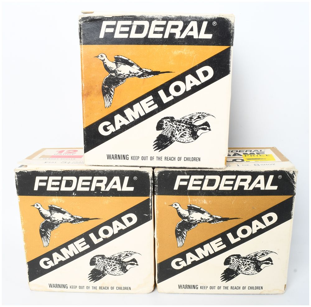Lot 469: A Lot of 73 Federal Game Load 12 Gauge Shotgun Shells