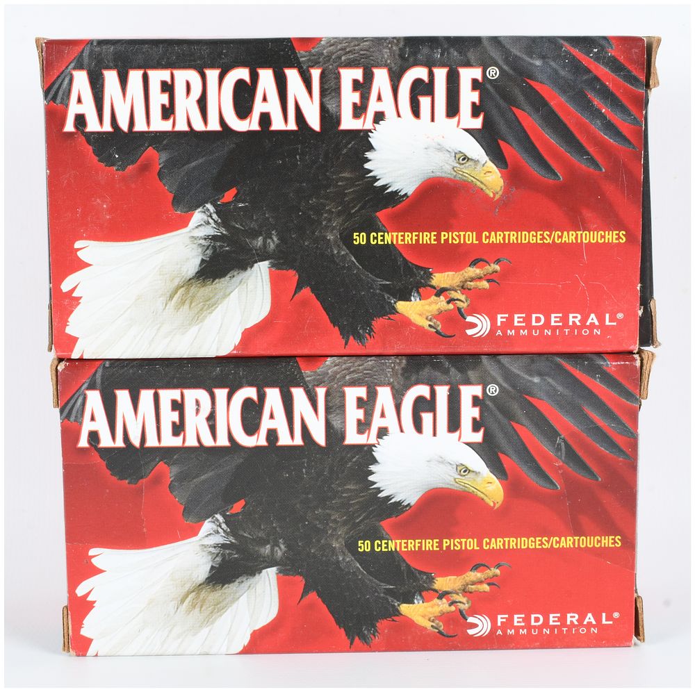 Lot 535: Federal American Eagle Centerfire Ammunition .38 Special Lot of 100 Rounds
