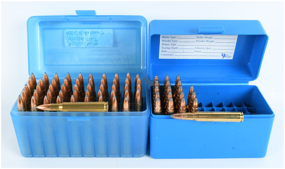 Lot 562: A Lot of 69 Remanufactured .30-06 Win Ammunition
