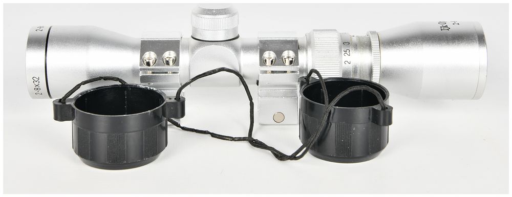 Lot 563: Ijk Optics Co. 2-8x32 Variable Power Long Eye Relief Scout Scope